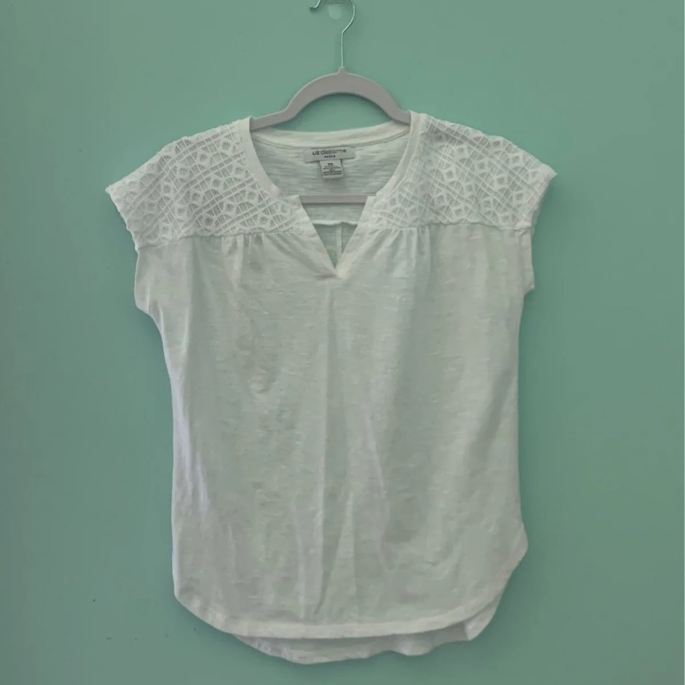 Liz Claiborne white shirt